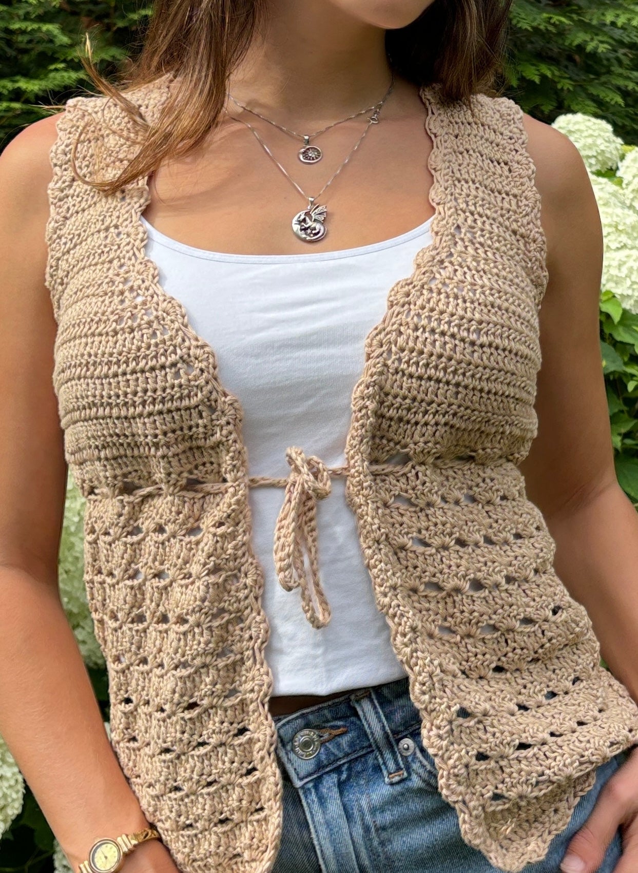 Shell Vest Crochet Pattern