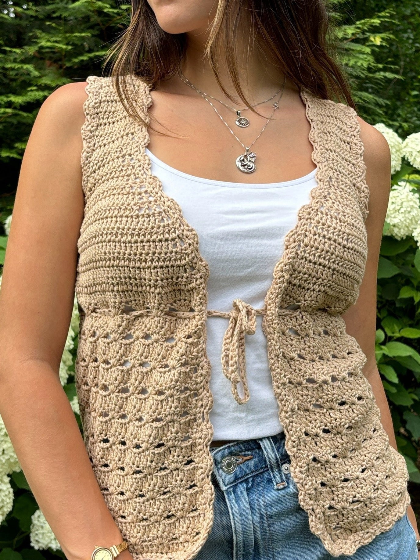 Shell Vest Crochet Pattern