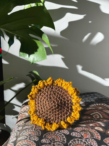 Sunflower Coaster Set